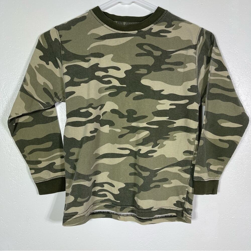 Faded Glory Boys Camo Long Sleeve Shirt. Size Small. Excellent condition!